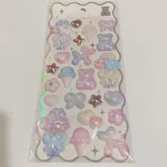 国内正規品♡パフィーバルーンステッカー クーリア イエロー【黄色】 くま