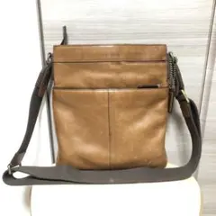 COACH コーチ トンプソン 70308 ショルダーバッグ オリーブ 本革 