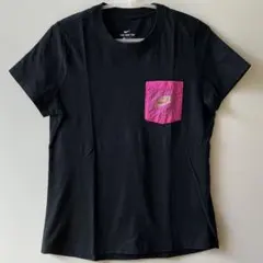 【美品】NIKE ポケット付き Tシャツ ブラック Lのサムネイル