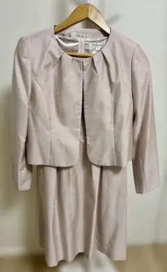 セレモニースーツ ワンピース ジャケット セット ピンク 11号 L 入学式
