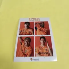清水エスパルス　証明写真風ステッカー