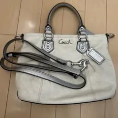 COACH 2way ショルダーバッグ ホワイトのサムネイル
