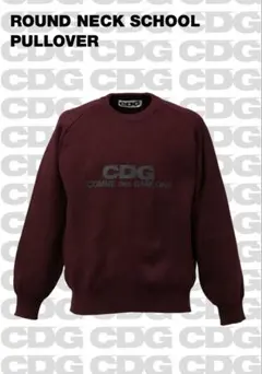 CDG ROUND NECK SCHOOL PULLOVER ニット
