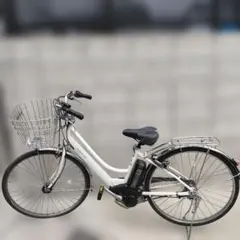 中古電動自転車 ブリヂストン アシスタ 24インチ アイボリー 横浜 №8400 中古電動自転車 ブリヂストン アシスタ 24インチ アイボリー 横浜
