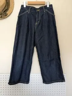 Lee 　ワイドクロップドデニム