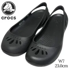 廃盤 美品 CROCS クロックス マリンディ 23cm レディース サンダル