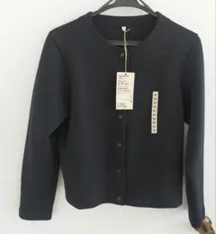 無印　スウェットカーディガン