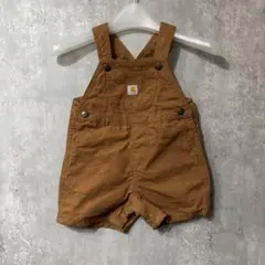 Carhartt カーハート ベビー オーバーオール 18M ブラウンのサムネイル