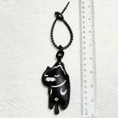 【新品未使用】黒猫 ネコ バッグチャーム キーホルダー