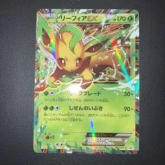 リーフィアEX：美品　バトル強化セット 草/闘 PROMO XYシリーズプロモ リーフィアEX P XY-P 192 バトル強化セット「草/闘」 プロモ
