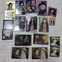 鬼滅の刃 シール ステッカー カード　まとめ売り 禰豆子　伊黒小芭内　宇髄天元