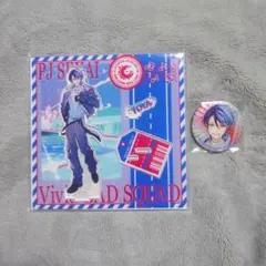 し*)様 プロセカ 青柳冬弥 アクリルスタンド 缶バッチ