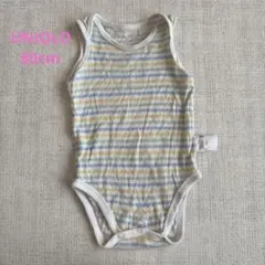 UNIQLOコットンメッシュ肌着80cm