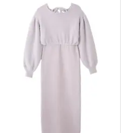 ピーチジョン シャギーニットワンピ　M/L