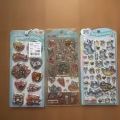 正規品 トムとジェリー カプセルシール ドロップジェリー うるちゅる 3枚セット