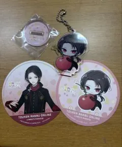 スイパラ 加州清光 アクリルキーホルダー 特典コースター