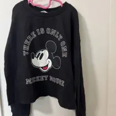 H&M ミッキーマウス 長袖ワイドカットソー 146-152cm