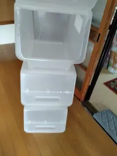 30L プラスチック収納ボックス 3個セット