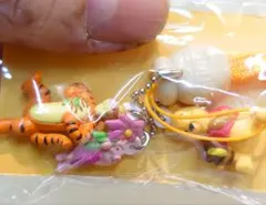 レトロな　くまのプーさんのストラップ　ピグレット　ティガー　フィギュア