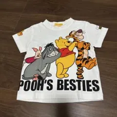 東京ディズニーリゾート プーさん Tシャツ 100cm
