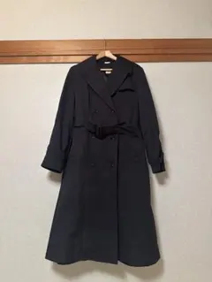 U.S.NAVY トレンチコート　ロングコート ブラック 14R