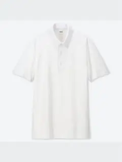 エアリズムポロシャツ（ボタンダウン・半袖） M