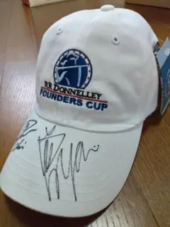 US LPGA RR Donnelley Founders Cupサイン入り