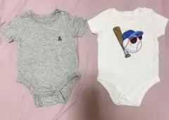 半袖ボディスーツ2点セット