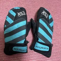 JACK FROST 13 ミトングローブ ブラック/ターコイズ