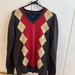 TOMMY HILFIGER Vネックセーター Mサイズ