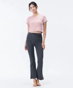 ◾️kaoさま専用◾️ベーシックフレアレギンス、イレギュラーヘムTee 2点 ◾️kaoさま専用◾️ベーシックフレアレギンス、イレギュラーヘムTee 2