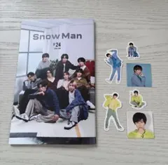 SnowMan 会報#24／阿部亮平 フレークシール セット
