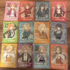 学園アイドルマスター クリアカード 12種類コンプリート アイマス 7-11