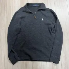 polo by ralphlauren sサイズ　ハーフジップニット 古着のサムネイル