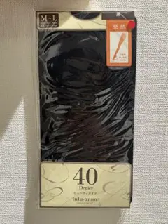 黒タイツ　40デニール　ストッキング　レディース