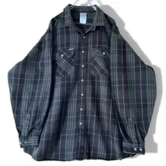 激レア 3XL カーハート ヘビーネルシャツ 厚手 肉厚 チェック USA製