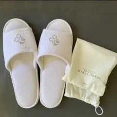 【未使用】Disney ミラコスタ ホテル スリッパ　ケース付き１足　安値