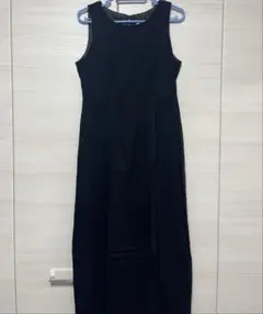 美品 JENNE ジェンヌ オーガンジーボリュームワンピース ブラック M