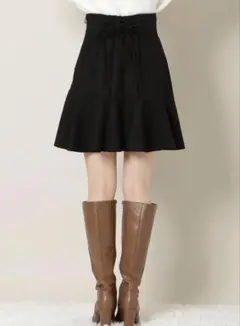 新品未使用！タグ付き！WILLSELECTIONのスカート　後ろ編み上げリボン