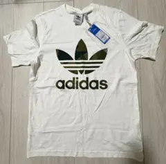 【新品タグ付き】アディダス オリジナルス カモ インフィル Tシャツ 白 迷彩