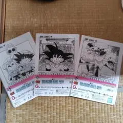 【ドラゴンボール 】40周年一番くじ コミックスクリアファイルセット 3つセット