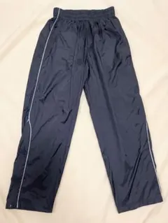 【90sレトロ】PUMA プーマ ナイロンパンツ トラックパンツ ブラック L