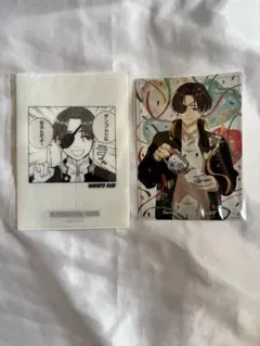 WIND BREAKER 蘇枋隼飛 バースデーカード 原画コマミニクリアファイル