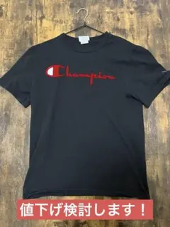 チャンピオン　半袖　Tシャツ　ブラック　　RN15763