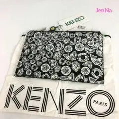 KENZO ケンゾー モノクロ 総柄 クラッチバッグ レディース ブランドのサムネイル