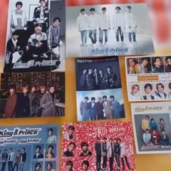 King & Prince ポストカード、シール