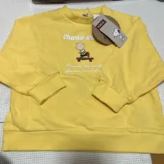 PEANUTS スヌーピー トレーナー イエロー 新品