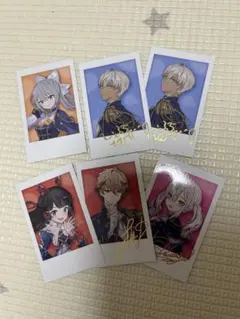 にじさんじ　5周年チェキ風カード６枚