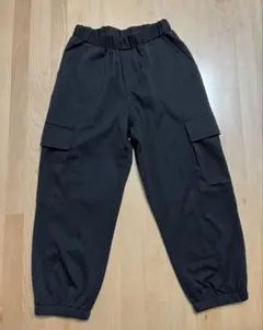 【H&M】カーゴパンツ 黒 122〜128cm