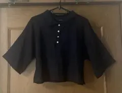 JEANASIS ショート丈ポロシャツ